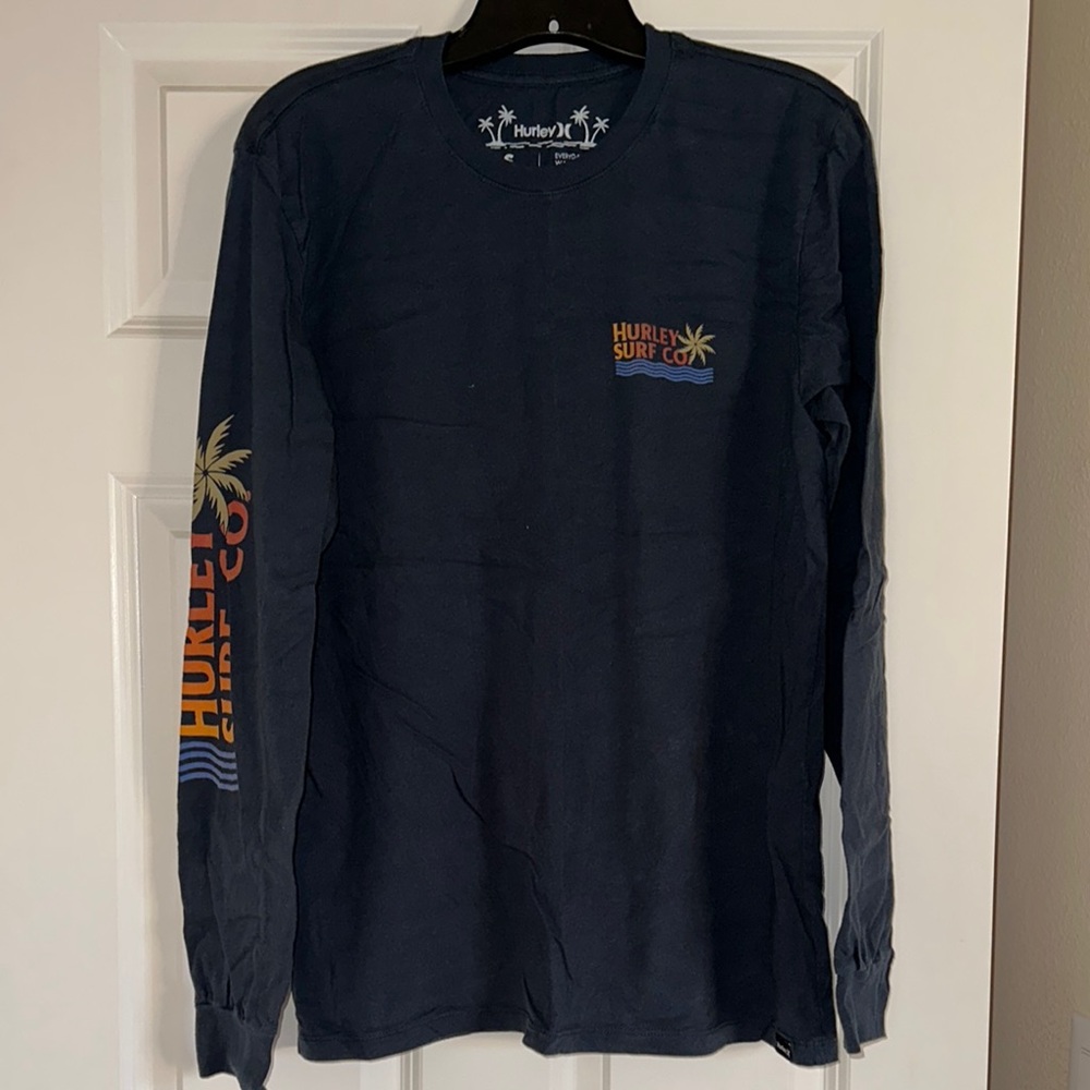 Hurley Surf Co. Navy Long Sleeve Shirt